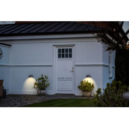 Nordlux - Buitenwandlamp SCORPIUS 1xE27/60W/230V IP33 zilverkleurig