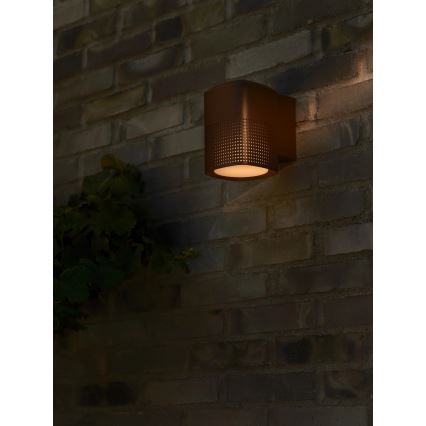 Nordlux - Buitenwandlamp SIDARA 1xE27/15W/230V IP54 bruin
