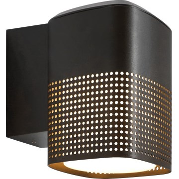 Nordlux - Buitenwandlamp SIDARA 1xE27/15W/230V IP54 zwart