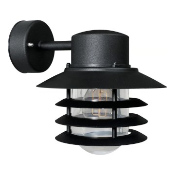 Nordlux - Buitenwandlamp VEJERS 1xE27/60W/230V IP54 zwart