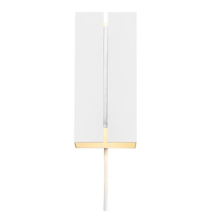 Nordlux - LED Dimbare Wandlamp CURTIZ 2xLED/4,5W/230V wit