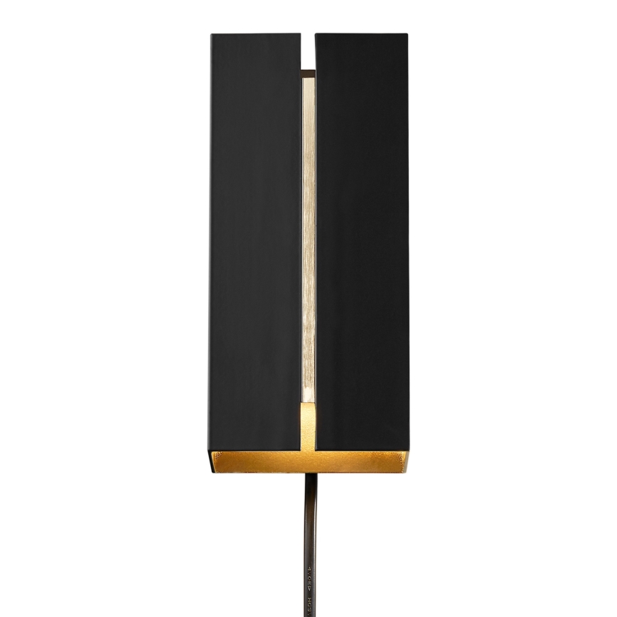Nordlux - LED Dimbare Wandlamp CURTIZ 2xLED/4,5W/230V zwart