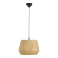 Nordlux - DICTE hanglamp aan kabel 1xE27/60W/230V Ø40 cm beige