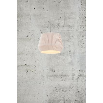 Nordlux - DICTE hanglamp aan kabel 1xE27/60W/230V Ø40 cm beige