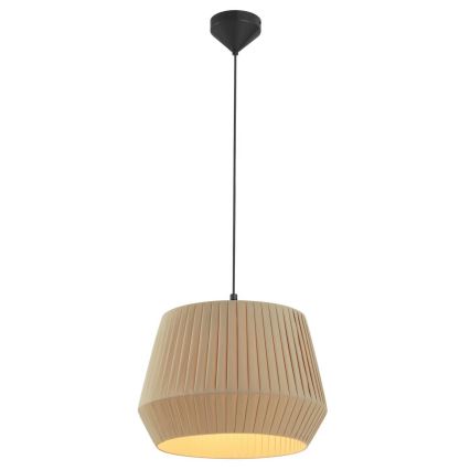 Nordlux - DICTE hanglamp aan kabel 1xE27/60W/230V Ø40 cm beige