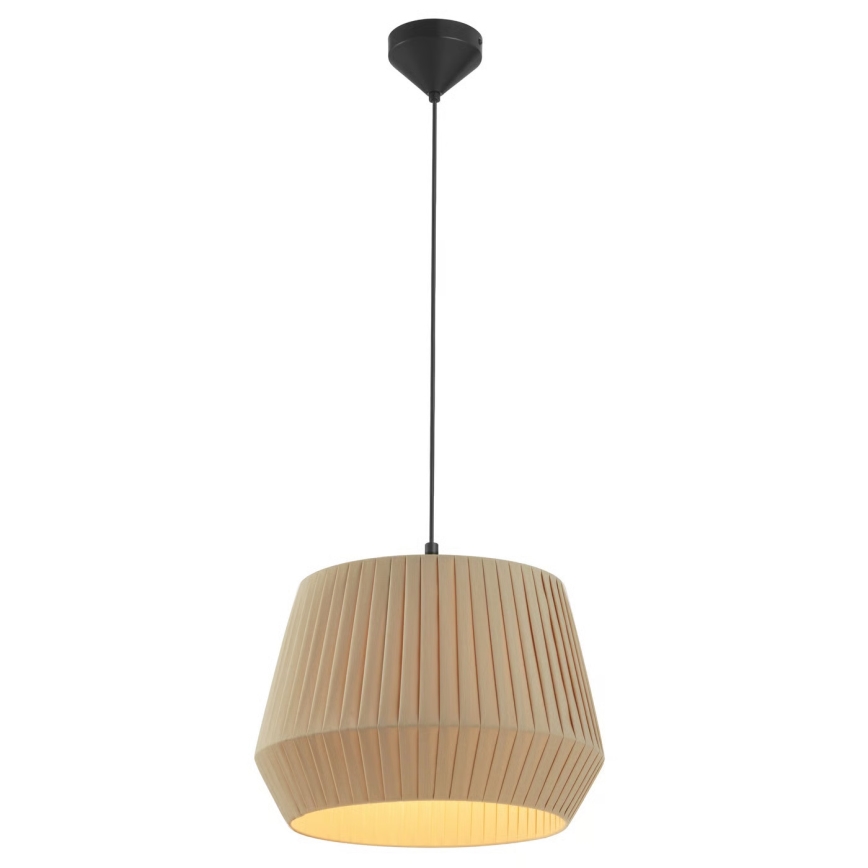 Nordlux - DICTE hanglamp aan kabel 1xE27/60W/230V Ø40 cm beige