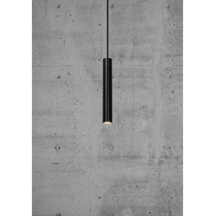 Nordlux - Dimbare LED hanglamp aan een koord OMARI LED/4,4W/230V zwart