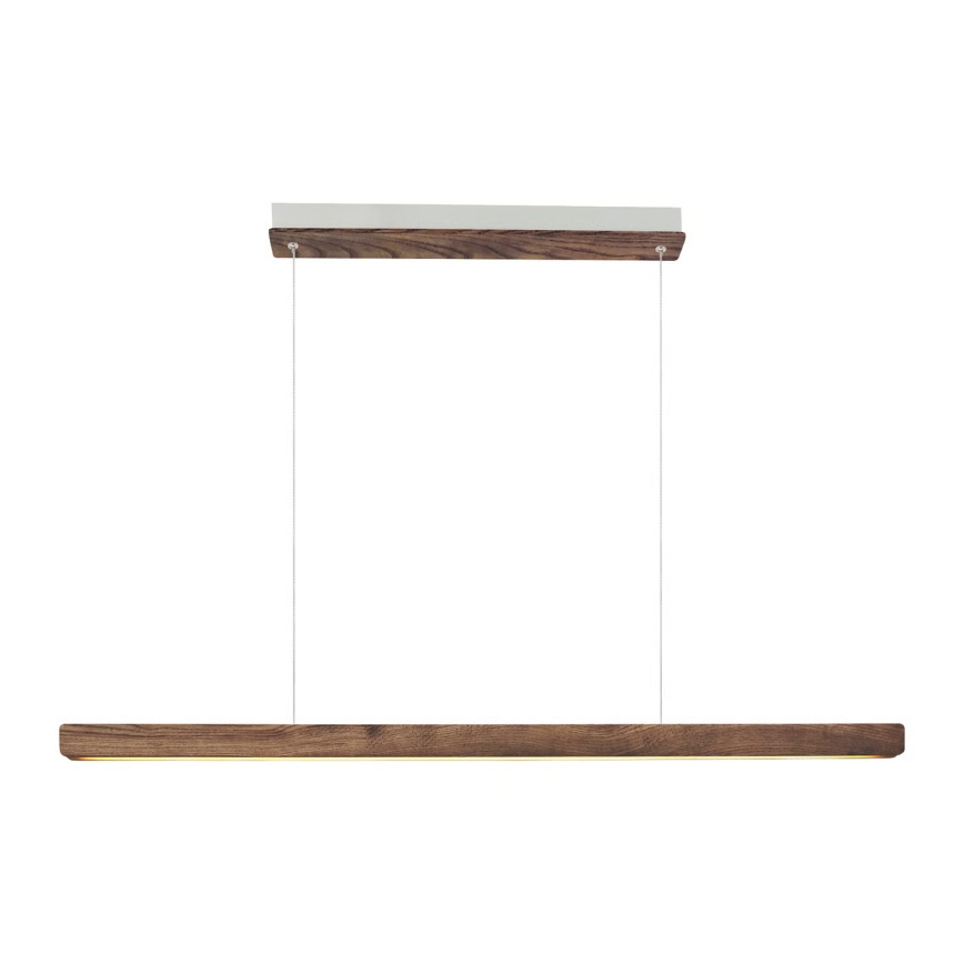 Nordlux - Dimbare LED-hanglamp aan kabel ILGAS LED/47W/230V 3000K bruin/essenhout