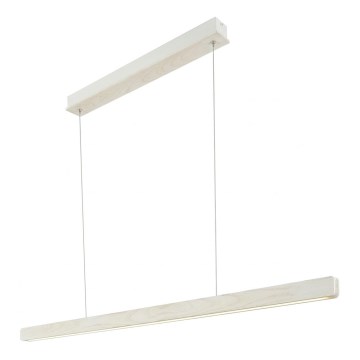 Nordlux - Dimbare LED-hanglamp aan kabel ILGAS LED/47W/230V 3000K wit/essenhout