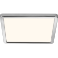Nordlux - Dimbare LED-plafondlamp voor de badkamer OJA LED/14,5W/230V 3000/4000K IP54 30x30 cm