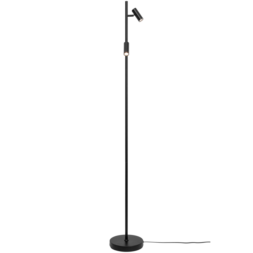Nordlux - LED Dimbaar aanraken Staande lamp OMARI 2xLED/3,2W/230V zwart