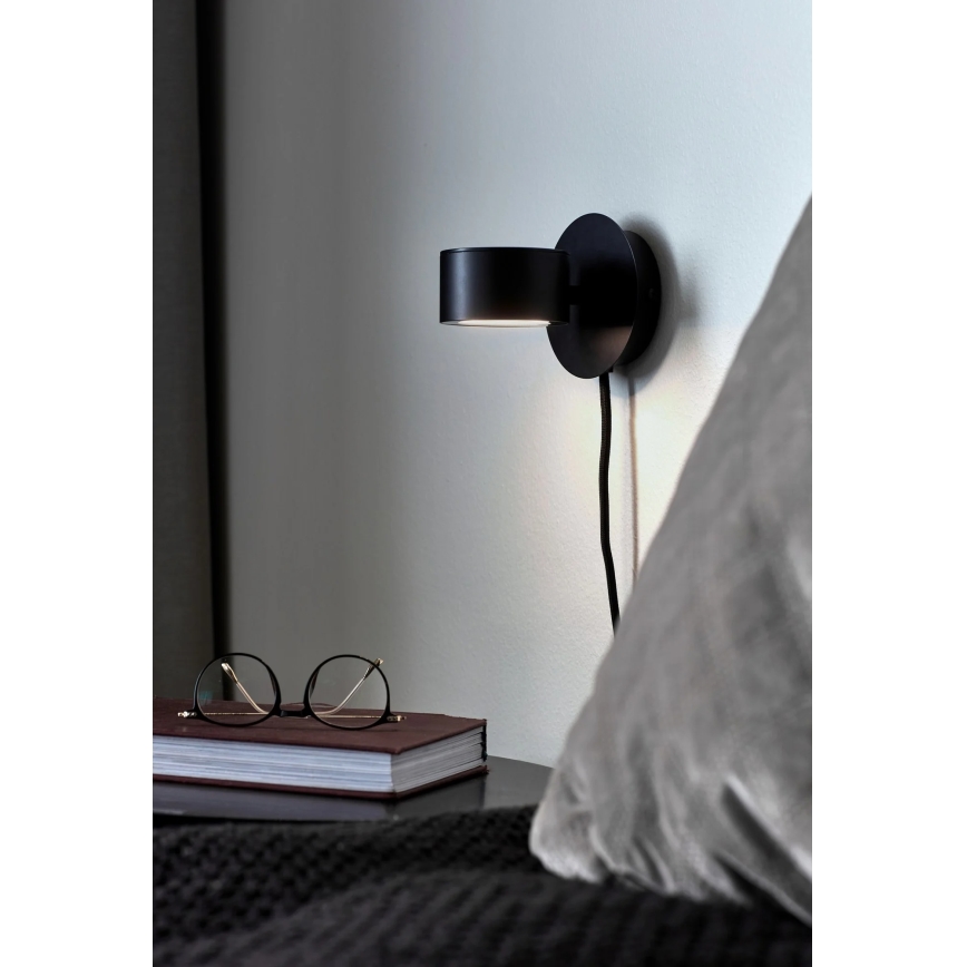 Nordlux - Dimbare LED-wandlamp CLYDE LED/4W/230V