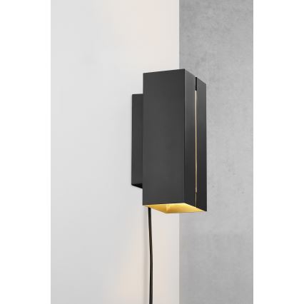 Nordlux - Dimbare LED wandverlichting CURTIZ 2xLED/4,5W/230V zwart