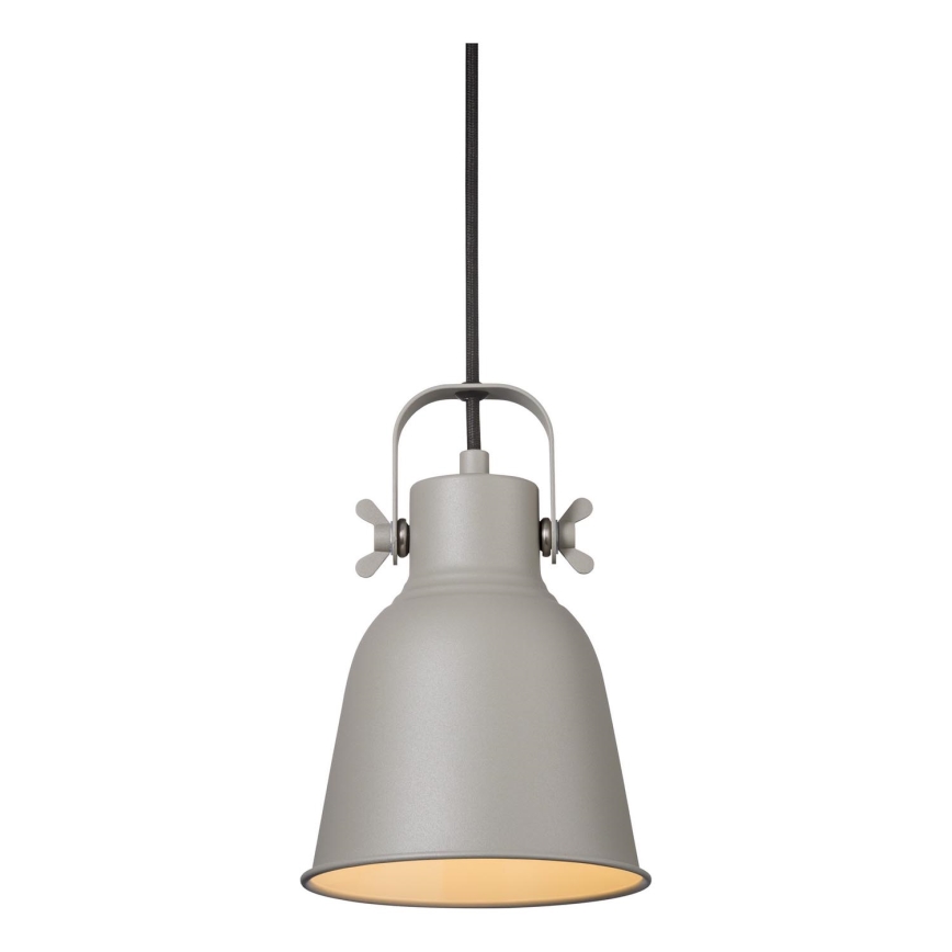 Nordlux - Hanglamp aan een koord ADRIAN 1xE27/25W/230V diameter 16 cm grijs