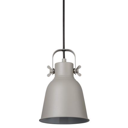 Nordlux - Hanglamp aan een koord ADRIAN 1xE27/25W/230V diameter 16 cm grijs