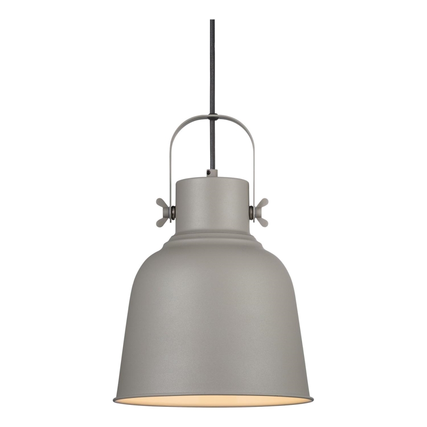 Nordlux - Hanglamp aan een koord ADRIAN 1xE27/25W/230V diameter 25 cm grijs