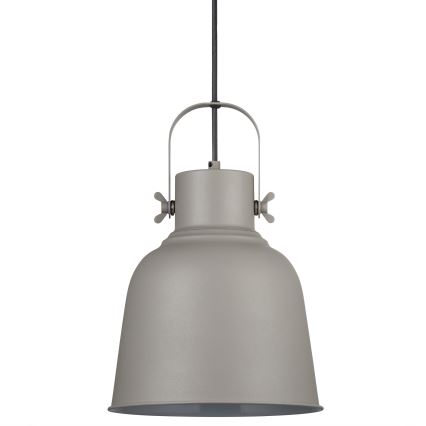 Nordlux - Hanglamp aan een koord ADRIAN 1xE27/25W/230V diameter 25 cm grijs