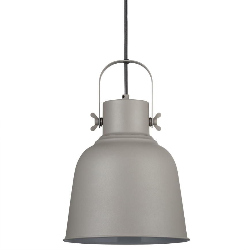 Nordlux - Hanglamp aan een koord ADRIAN 1xE27/25W/230V diameter 25 cm grijs