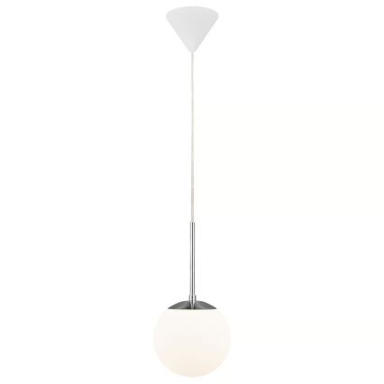 Nordlux - Hanglamp aan een koord CAFE 1xE27/15W/230V diameter 15 cm wit