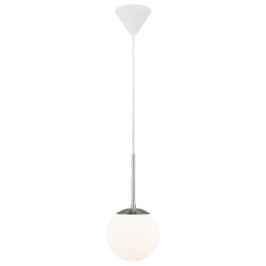 Nordlux - Hanglamp aan een koord CAFE 1xE27/15W/230V diameter 15 cm wit