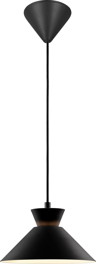 Nordlux - Hanglamp aan een koord DIAL 1xE27/40W/230V diameter 25 cm zwart
