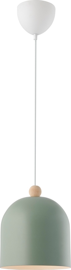 Nordlux - Hanglamp aan een koord GASTON 1xE27/40W/230V groen/wit
