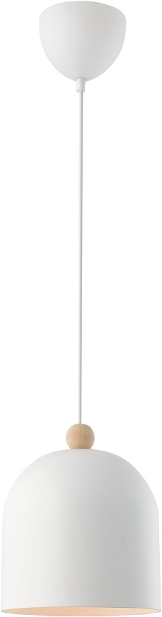 Nordlux - Hanglamp aan een koord GASTON 1xE27/40W/230V wit