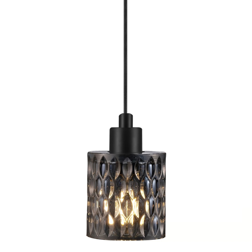 Nordlux - Hanglamp aan een koord HOLLYWOOD 1xE27/60W/230V gerookt
