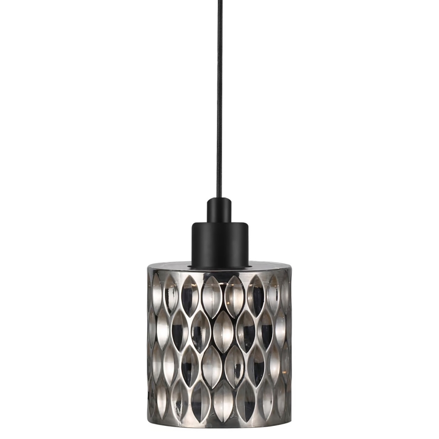 Nordlux - Hanglamp aan een koord HOLLYWOOD 1xE27/60W/230V gerookt