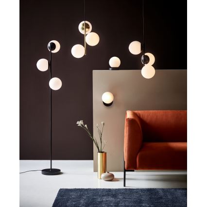 Nordlux - Hanglamp aan een koord LILLY 3xE14/40W/230V zwart