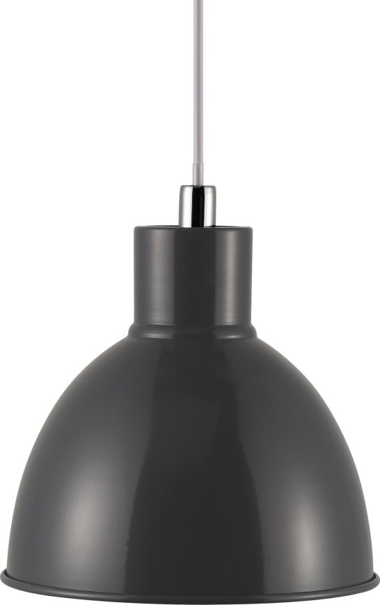 Nordlux - Hanglamp aan een koord POP 1xE27/40W/230V antraciet