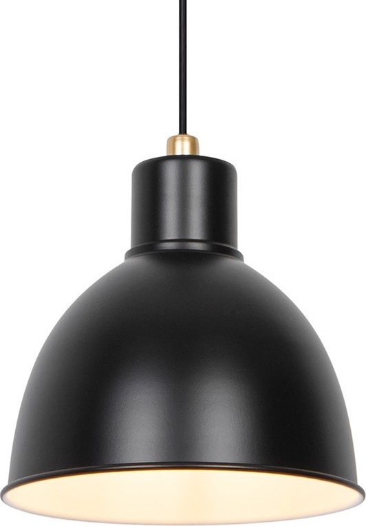 Nordlux - Hanglamp aan een koord POP 1xE27/40W/230V zwart/goud