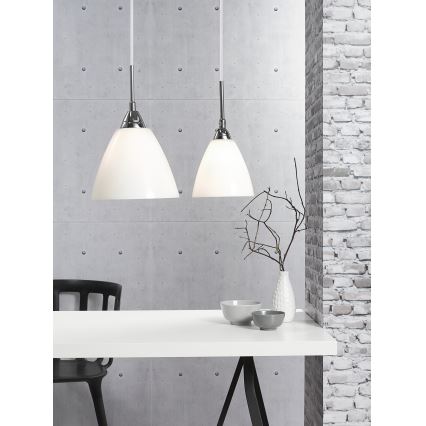 Nordlux - Hanglamp aan een koord READ 1xE14/40W/230V glanzend chroom