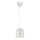 Nordlux - Hanglamp aan kabel ANGLE 1xE27/25W/230V wit