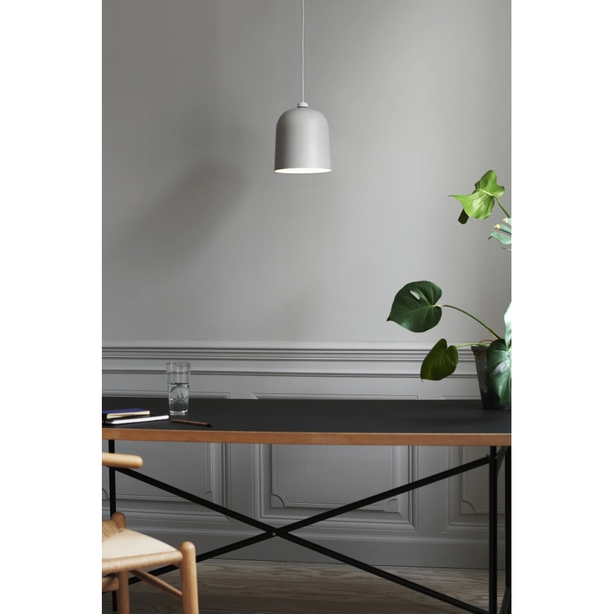 Nordlux - Hanglamp aan kabel ANGLE 1xE27/25W/230V wit