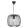 Nordlux - Hanglamp aan kabel BERONI 1xE27/60W/230V zwart Ø 40 cm