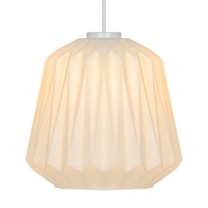 Nordlux - Hanglamp aan kabel ELBIE 1xE27/15W/230V Ø 24 cm wit
