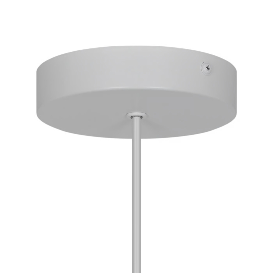 Nordlux - Hanglamp aan kabel ELBIE 1xE27/15W/230V Ø 24 cm wit