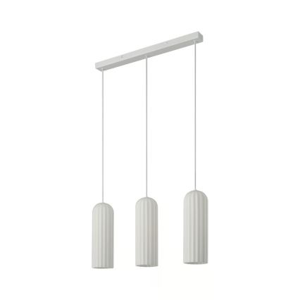 Nordlux - Hanglamp aan kabel MIELLA 3xE27/25W/230V wit