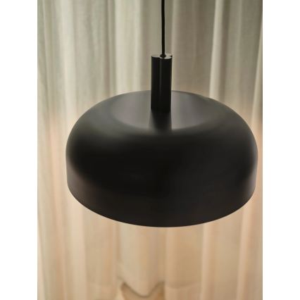 Nordlux - Hanglamp aan kabel SANDRO 1xE27/15W/230V Ø 40 cm zwart