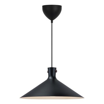 Nordlux - Hanglamp aan snoer DORINA 1xE27/60W/230V zwart