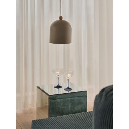 Nordlux - Hanglamp aan snoer GASTON 1xE27/40W/230V beige