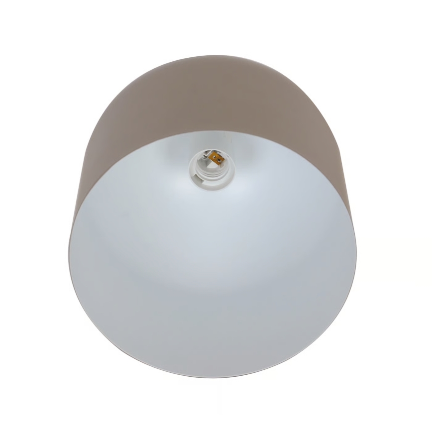 Nordlux - Hanglamp aan snoer GASTON 1xE27/40W/230V beige