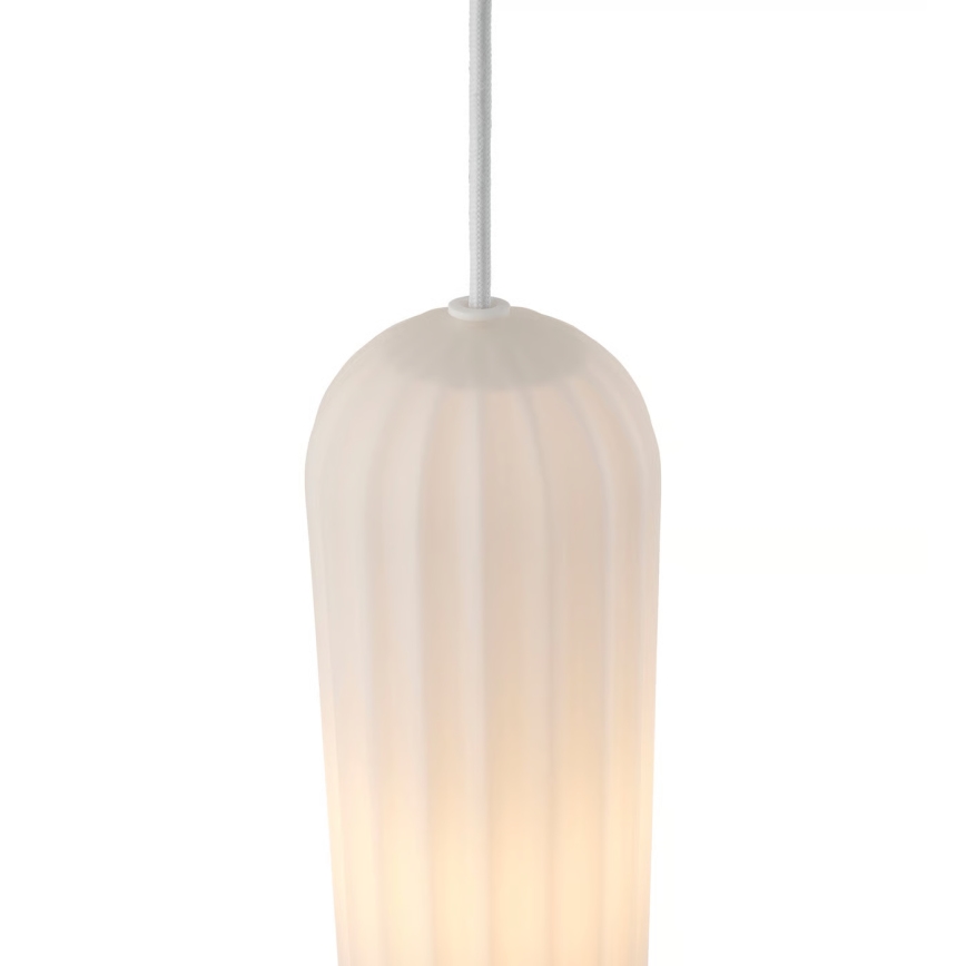 Nordlux - Hanglamp aan snoer MIELLA 1xE27/25W/230V wit