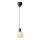 Nordlux - Hanglamp aan snoer MILFORD 1xE27/40W/230V zwart