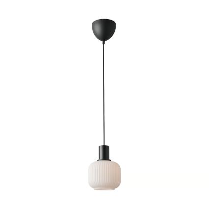 Nordlux - Hanglamp aan snoer MILFORD 1xE27/40W/230V zwart