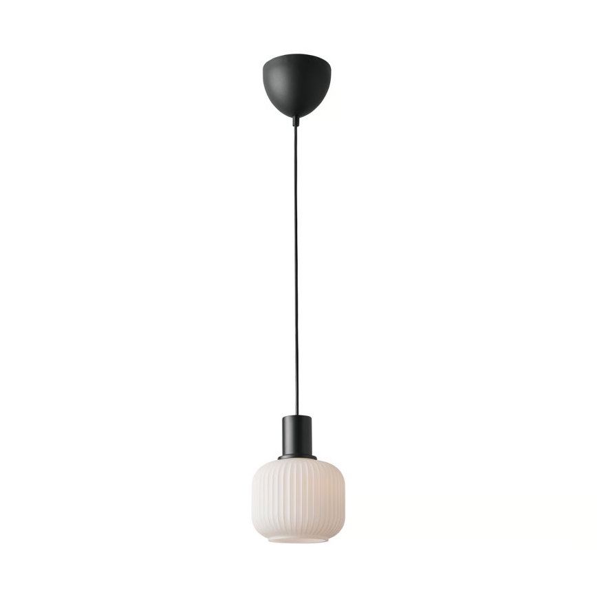 Nordlux - Hanglamp aan snoer MILFORD 1xE27/40W/230V zwart