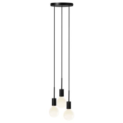 Nordlux - Hanglamp aan snoer PACO 3xE27/25W/230V zwart