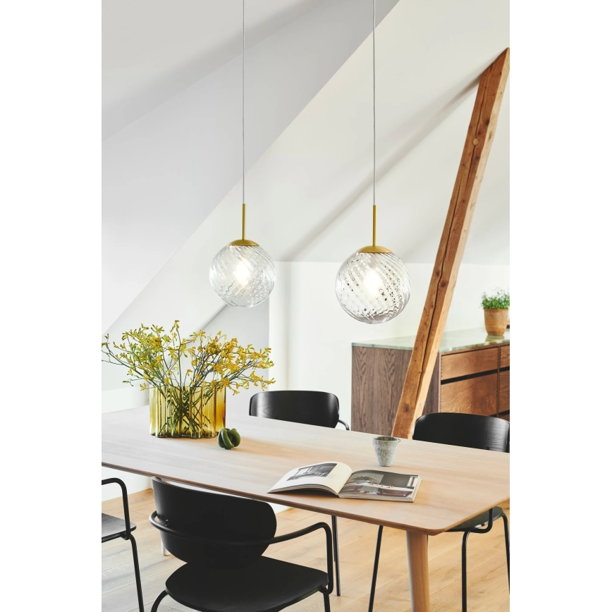 Nordlux - Hanglamp CHISELL met kabel 1xE27/40W/230V