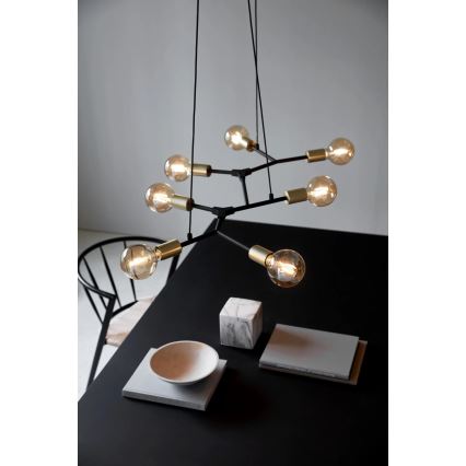 Nordlux - Hanglamp JOSEFINE met kabel 7xE27/60W/230V